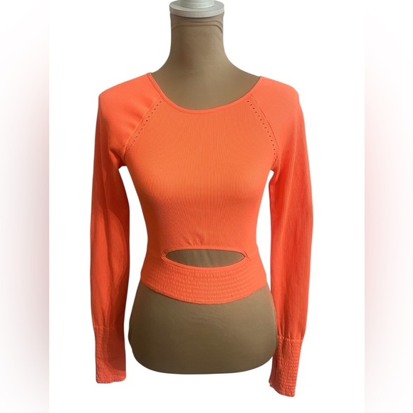 Free People FP Movement Cut It Out Long-Sleeve Size M/L - Picture 4 of 15